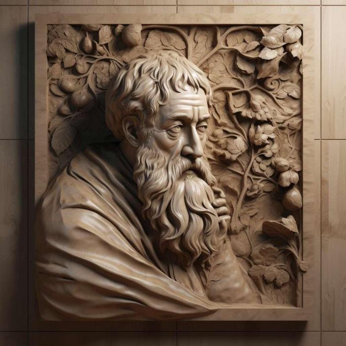 نموذج ثلاثي الأبعاد لآلة CNC 3D Art 